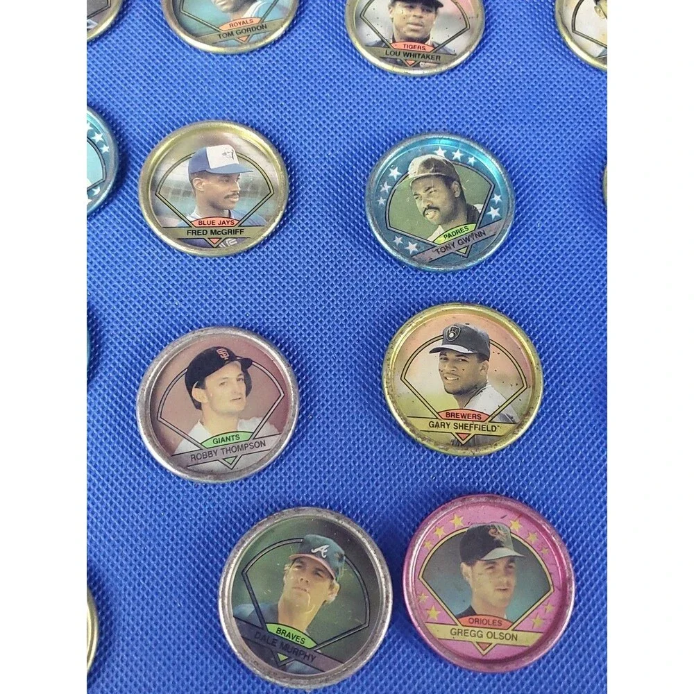 45 Topps COINS GRIFFEY Boggs Sandberg BO JACKSON Ripken Ozzie Yount